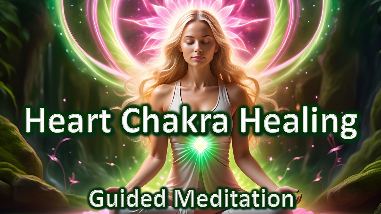 Heart Chakra Guided Meditation for Unconditional Love &  reconnect with your inner light.