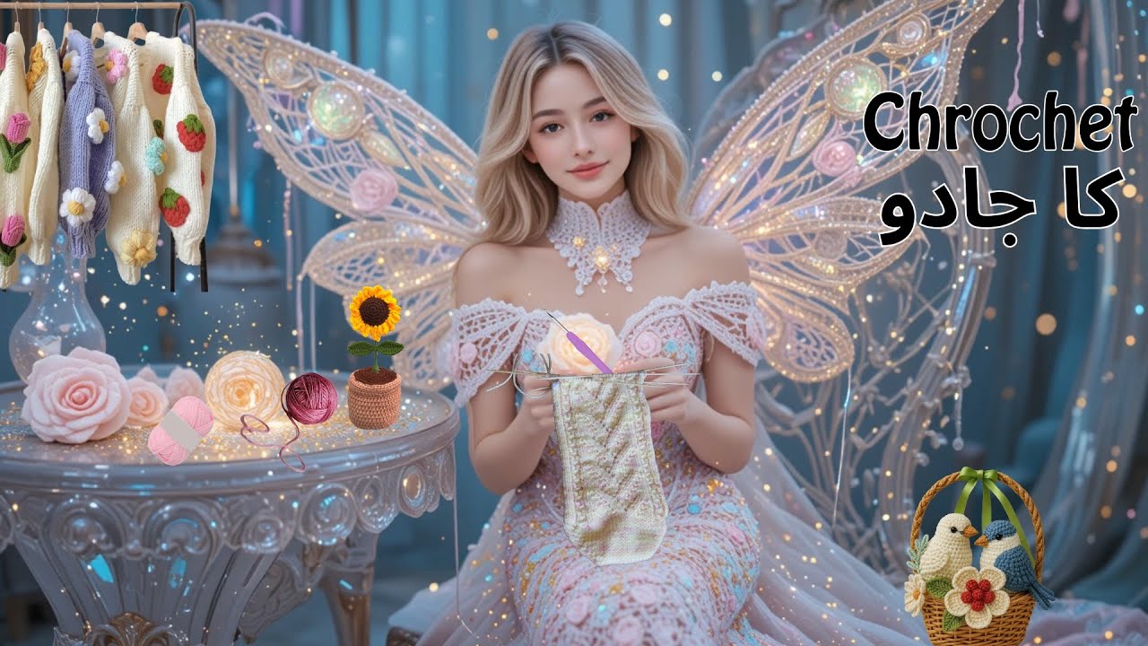Faries stories | Crochet کا جادو🌻🎀