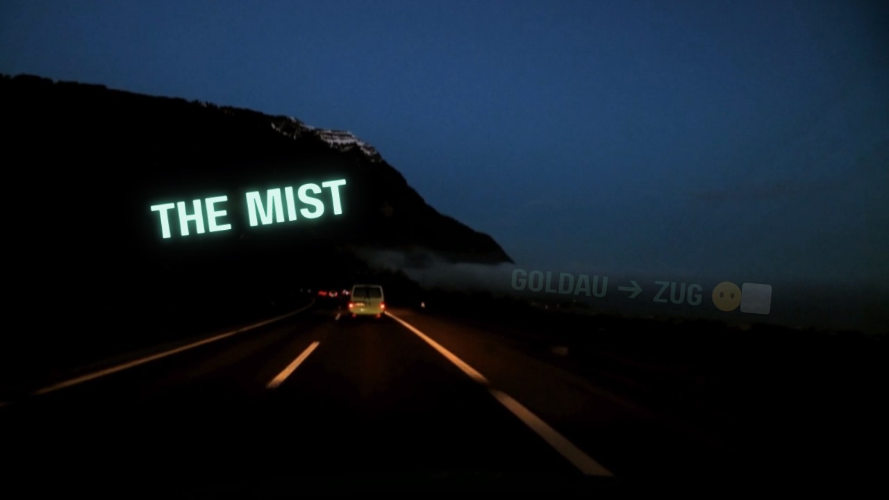 S1E16 - Under the Shadow of the Rigi | Foggy Morning Drive to Zug 🌫️ -Echoes of the road dot com
