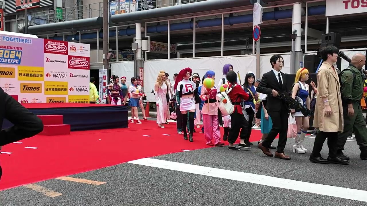 日本橋ストリートフェスタ2024 コスプレパレード【ストフェス】