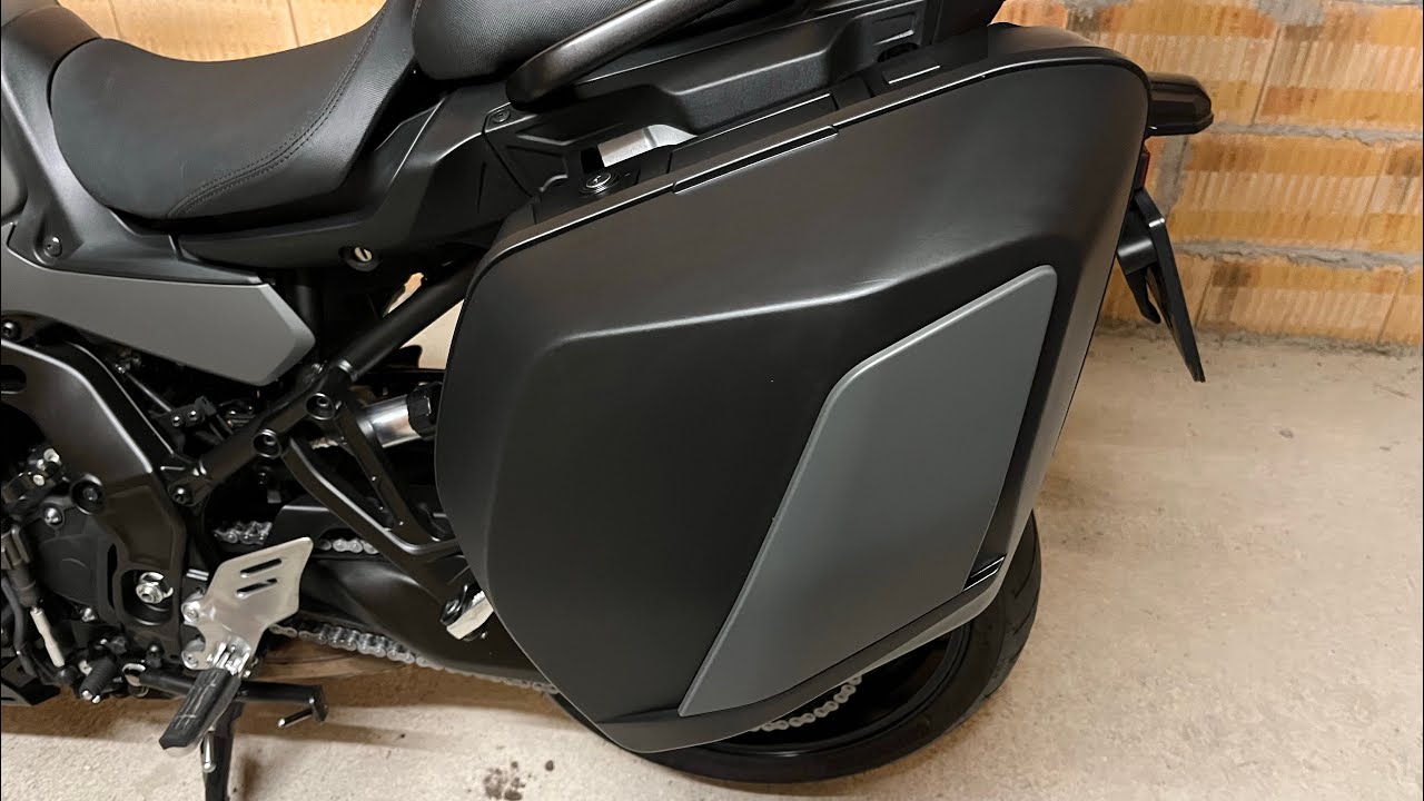 Yamaha Tracer 9GT - Odświeżenie kufrów w 20 minut? Da się😎