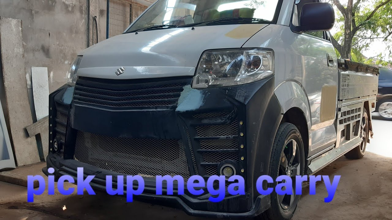 proses modifikasi suzuki mega carry pick up