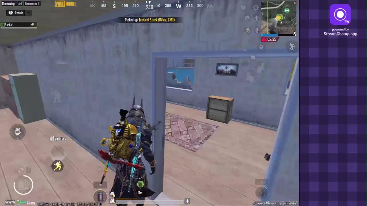 PUBG SOLO RANK PUSH IPad M5.
