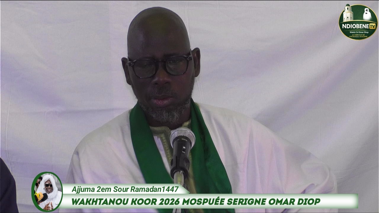 🛑 DIRECT Wakhtanou Koor 2026 Mospuée Serigne Omar Diop Ndiobene Mbacké