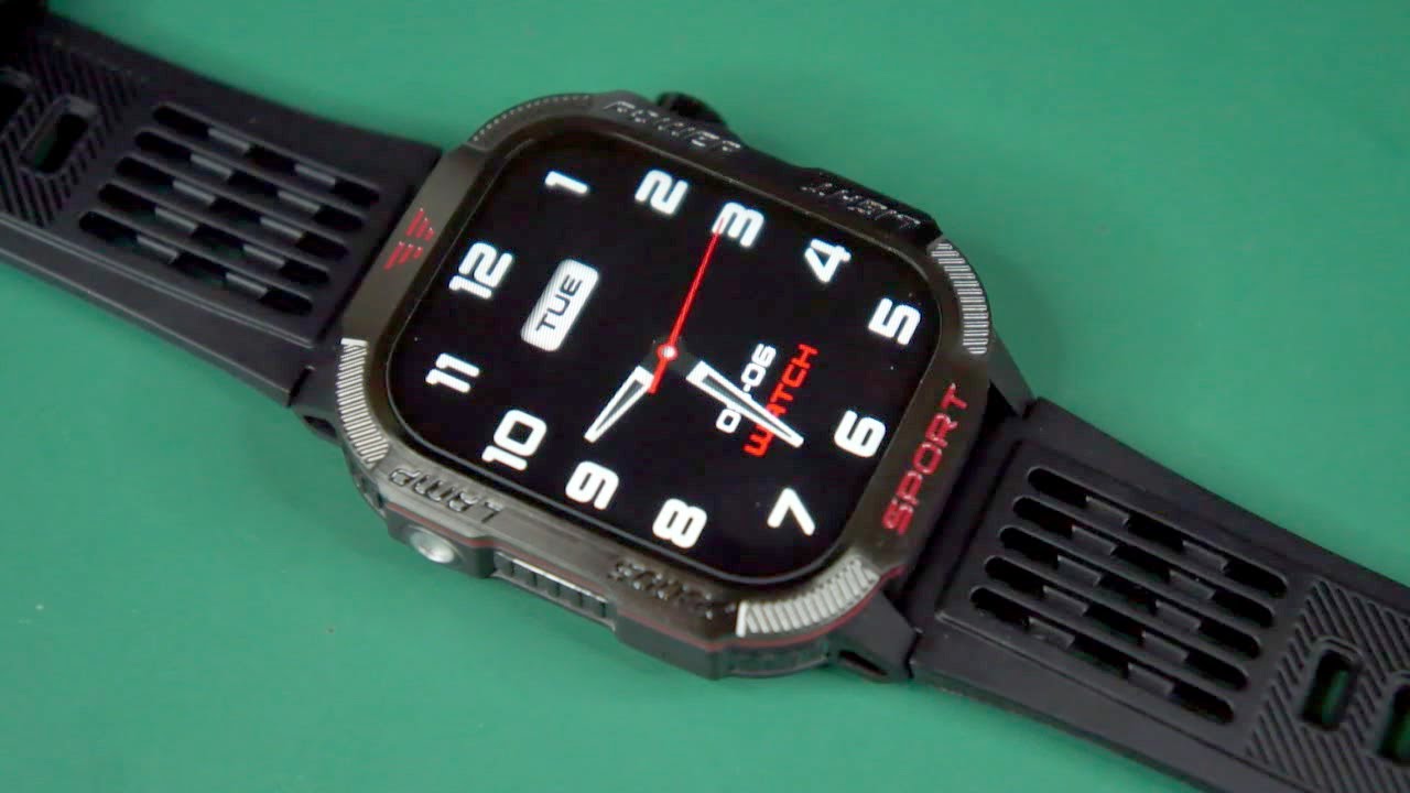 LIGE HT29 BT Call Altimeter Barometer Smart Watch Unboxing Feature review (link in the description)