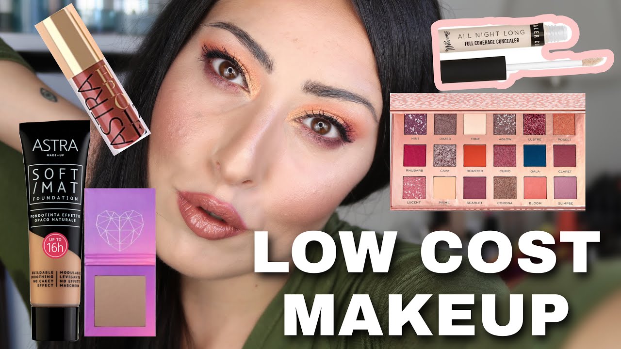 MAKE UP ECONOMICO 💸MI TRUCCO SOLO CON PRODOTTI LOW COST  💸#lowcostmakeup    osservatricescaltra
