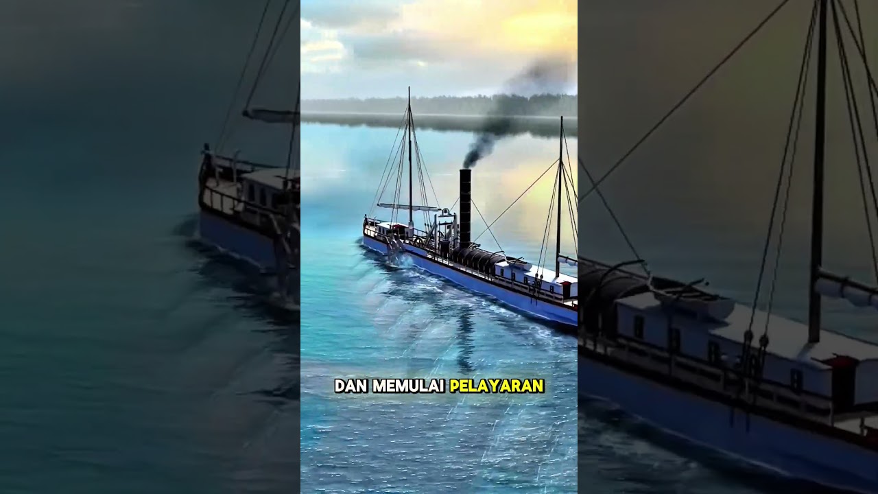 #kapal #kapaluap #tenagauap #penemu #tahukahkamu #transportasi #komersial #perdana #pelayaran