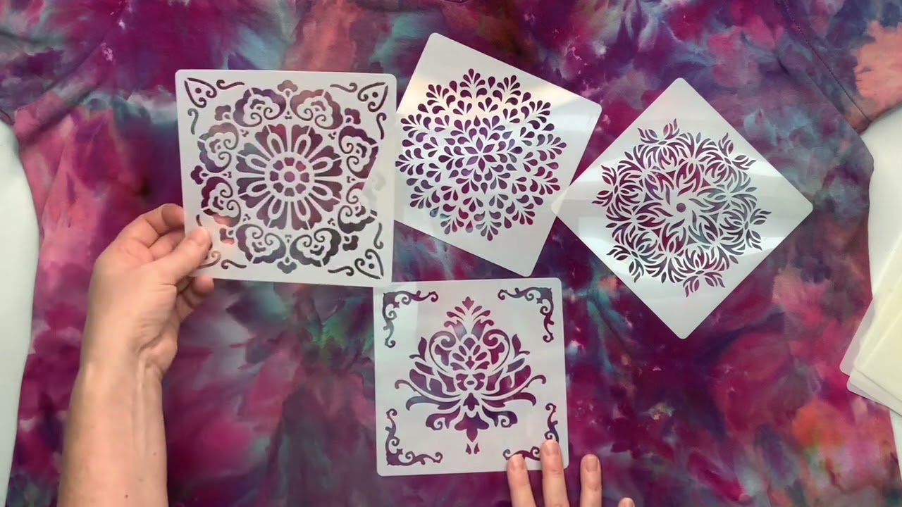 Tie-Dye: Stencils, Jacquard deColourant & Fabric Paint