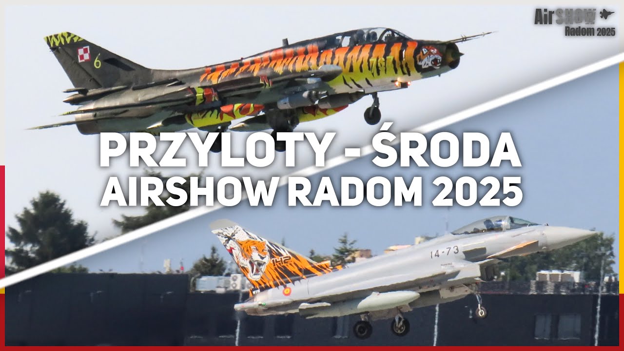 PRZYLOTY AirSHOW RADOM 2025 - ŚRODA