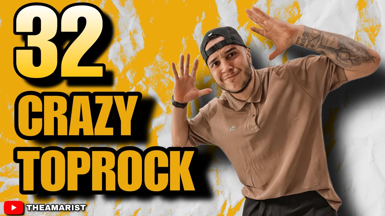32 CRAZY TOP ROCK | BBOY TUTORIAL | TUTO BREAKDANCE | THEAMARIST