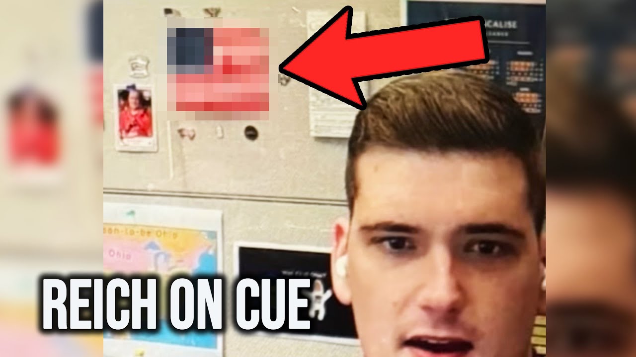 GOP Rep PANICS After Nazi Flag Spotted In His Office