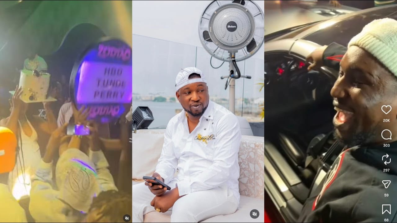 Tunde Perry celebration birthday  in style with different celebrity in attendant