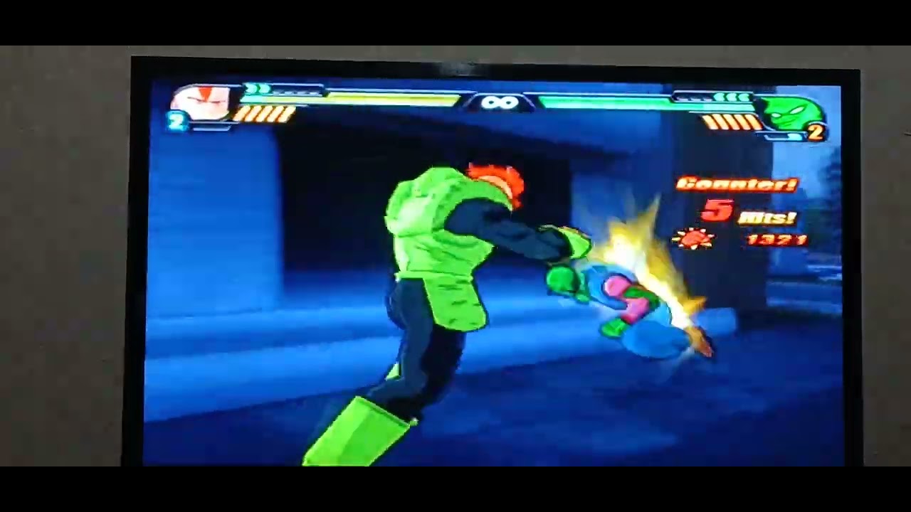 DBZ Budokai Tenkaichi 3 (Android 16 Vs. Demon King Piccolo)