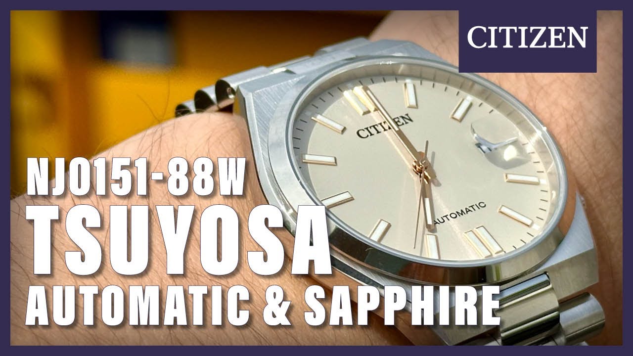 Unboxing The Citizen Tsuyosa NJ0151-88W