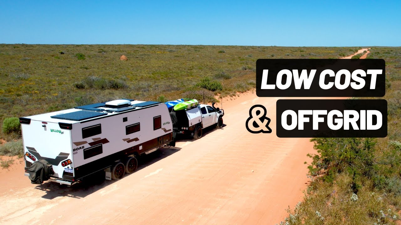 LOW COST OFF-GRID CARAVANNING || WA | Gladstone Bay & Cliff Head