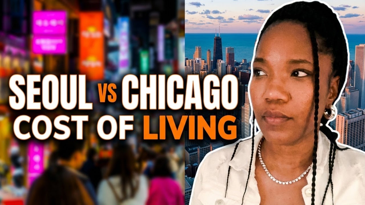 Cost of Living Comparison Seoul vs. Chicago for Digital Nomad Families