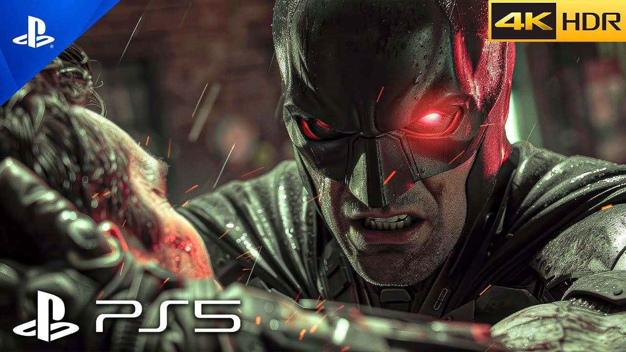 (PS5) ЗЛОЙ БЭТМЕН УНИЧТОЖАЕТ ВСЕХ | Реалистичная графика ULTRA с эффектом погружения [4K 60FPS HDR]