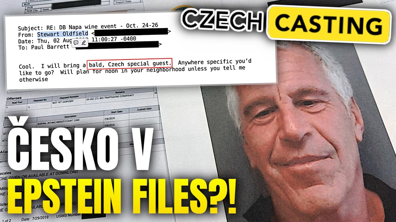 Proč se Česká Republika objevila v Epstein files?