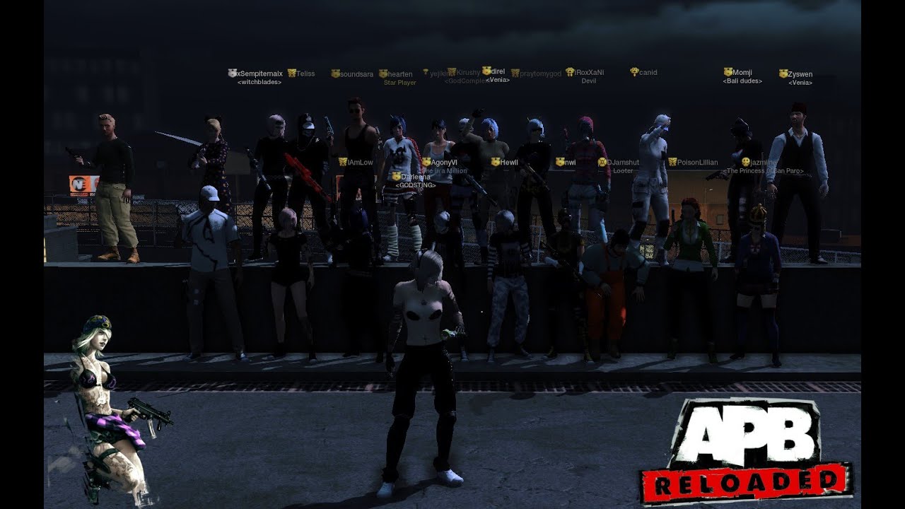 APB Reloaded Car Derby Event! Video made by RyuDaily