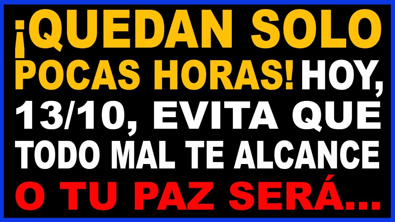 ⏰ Miguel avisa: HOY el Cielo confirma tu milagro… ¡pero tienes pocos minutos para actuar!