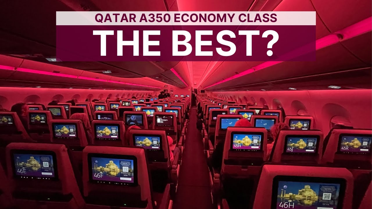 ДЕЙСТВИТЕЛЬНО ЛИ ЭКОНОМИКА КАТАРА ЛУЧШАЯ? | A350 Economy из Сингапура в Дубай через Доху
