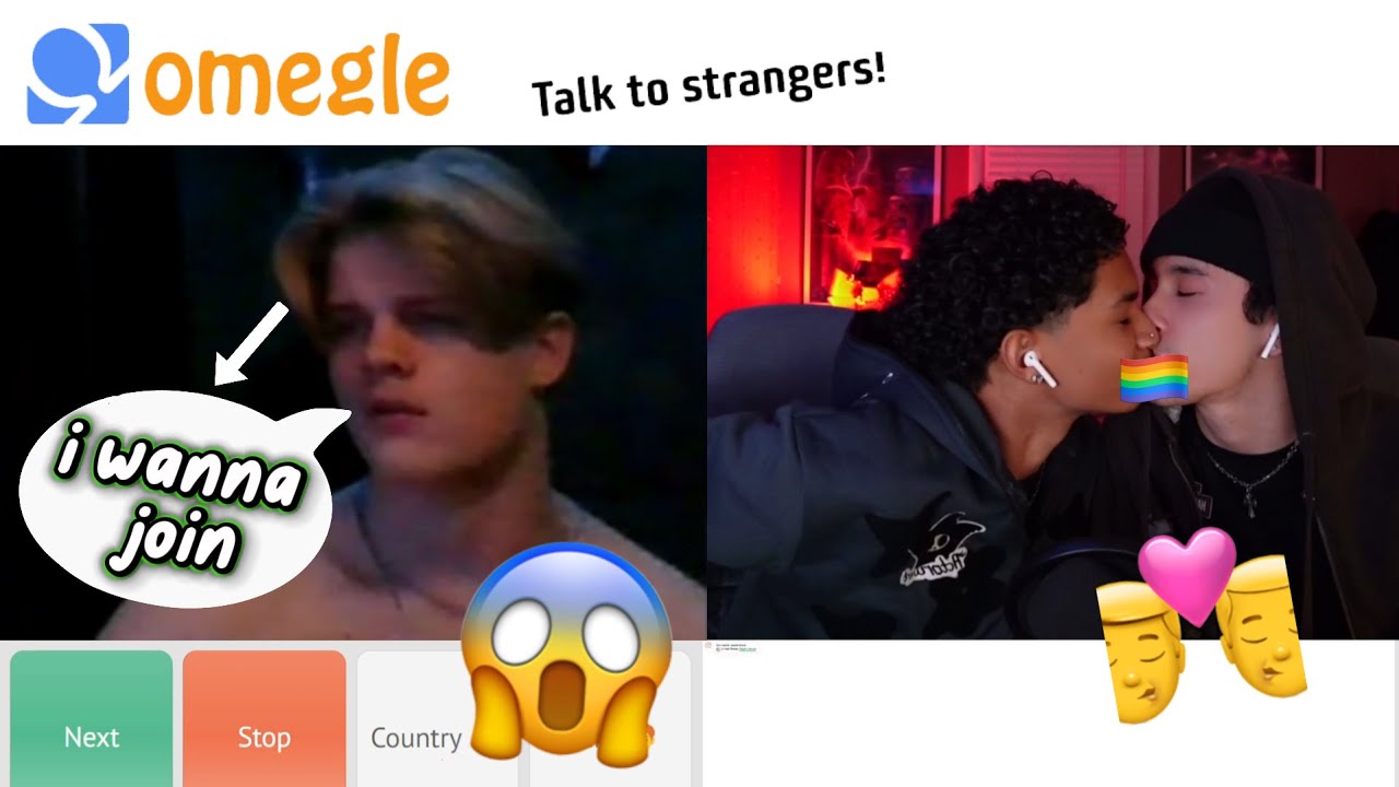STRAIGHT HOMIES KISS ON OMEGLE (THE DL'S WERE OUT) (GAY COUPLE) PART 3