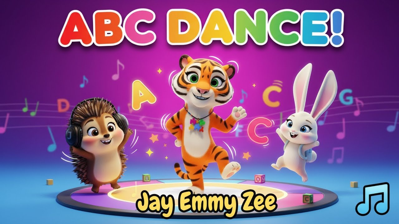 ABC Dance | Learn the Alphabet | Jay Emmy Zee 🔤 | Kids Song
