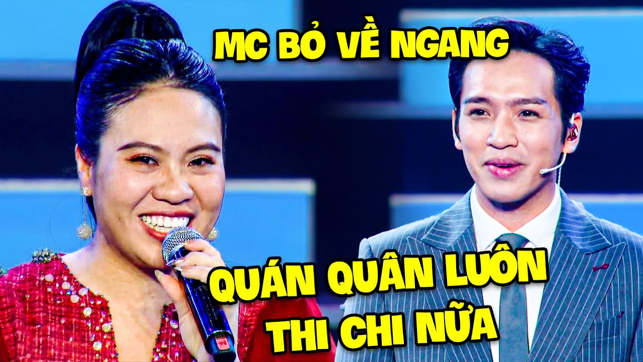 Ca sĩ giả danh khiến MC ĐÒI BỎ VỀ vì giọng hát 