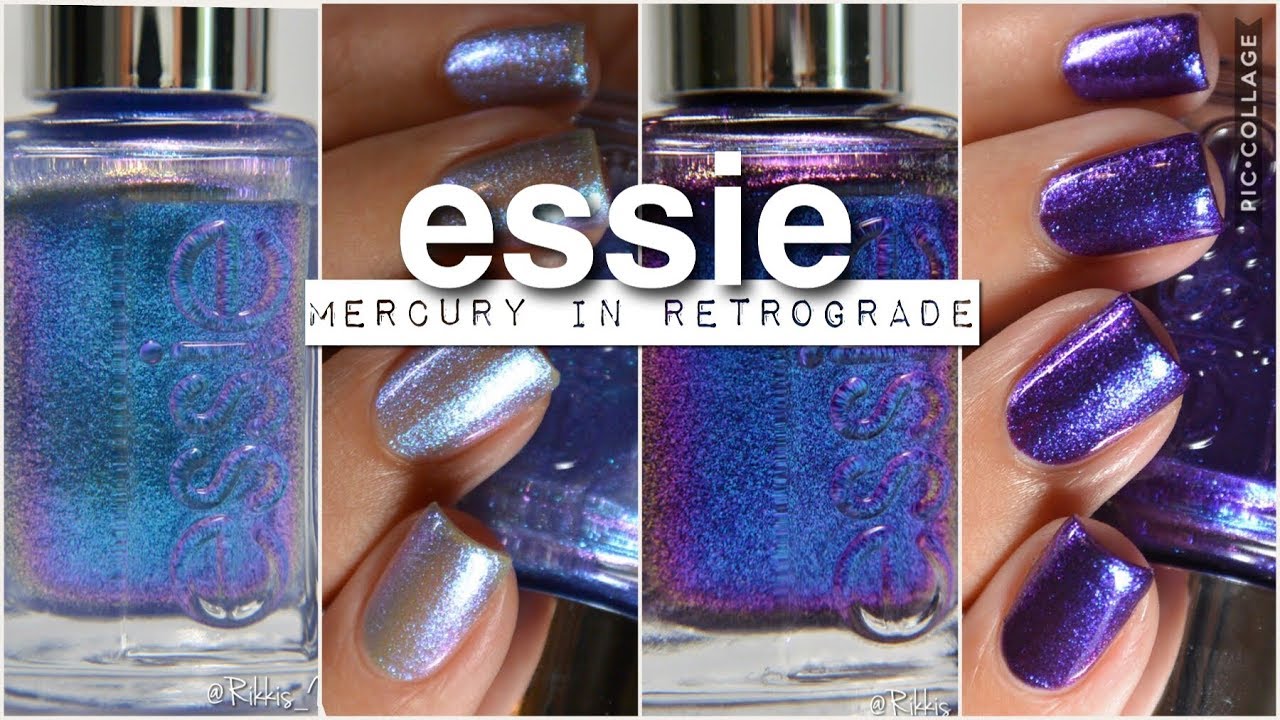 Swatches || Essie Mercury in Retrograde | Rikki’s Nails