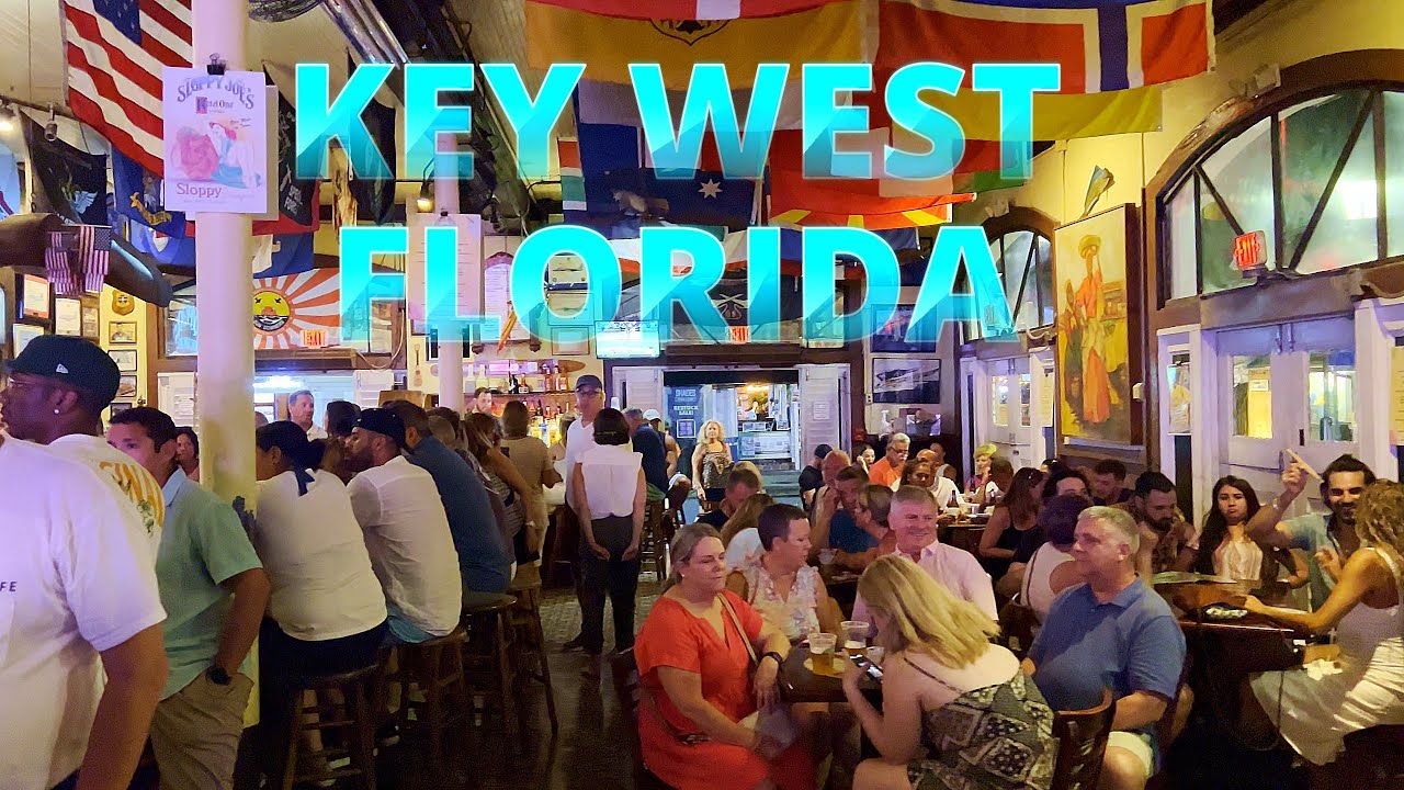 Incredible Duval Street Night Time Experience @ Key West Florida 4K