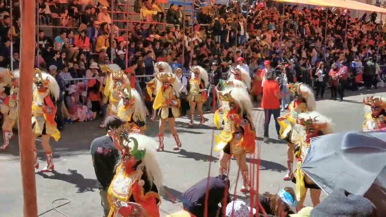 #Oruro #StreetCarnival #Bolivia #Clip #15 Day 12 23Feb2020 #like #subscribe #travel  #viral