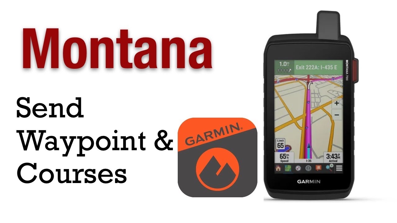 Garmin Montana 700- How To Create & Transfer Waypoints, Tracks and Routes Using Garmin Explore App