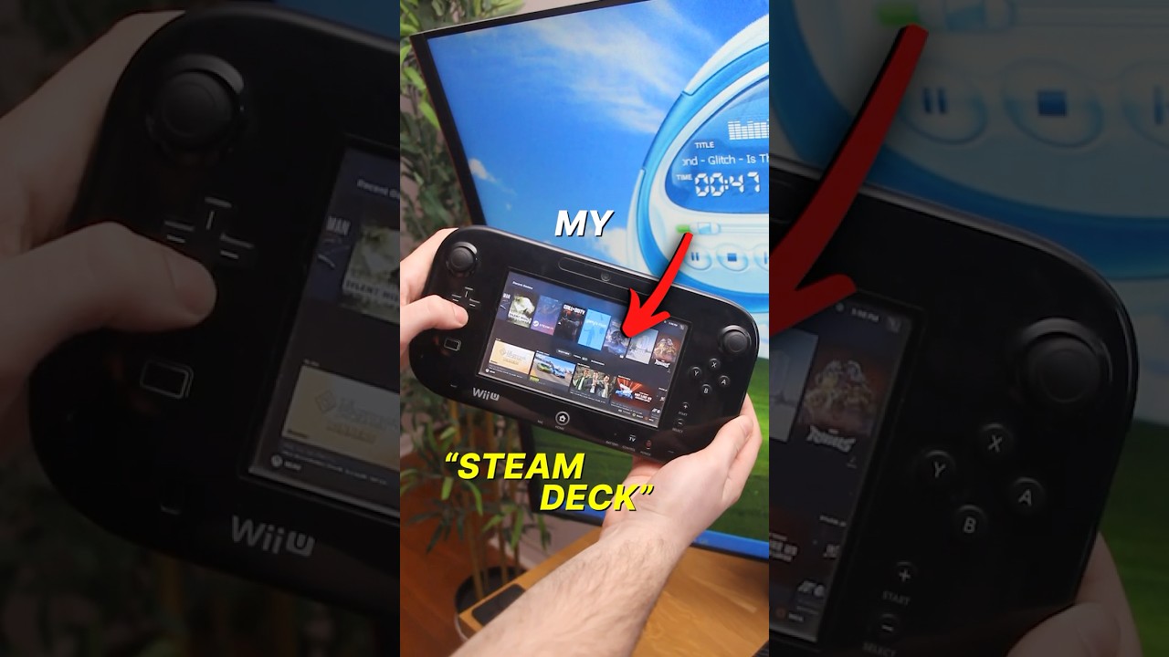 I turned my WII U GAMEPAD into a 