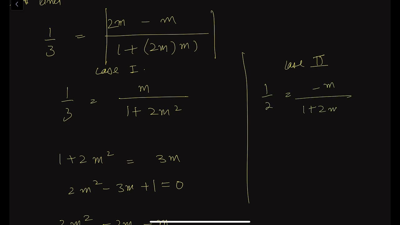 NCERT MATHS CLASS 11 || Chapter 9 Straight Lines || Ex. 9.1 || Q10 Solution