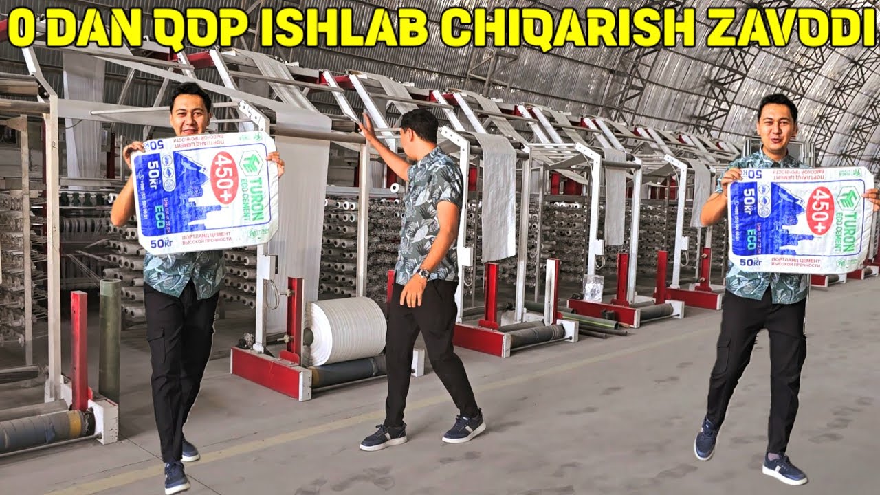 ISHLASHGA TAYYOR TURGAN QOP ISHLAB CHIQARISH ZAVODI SOTILADI