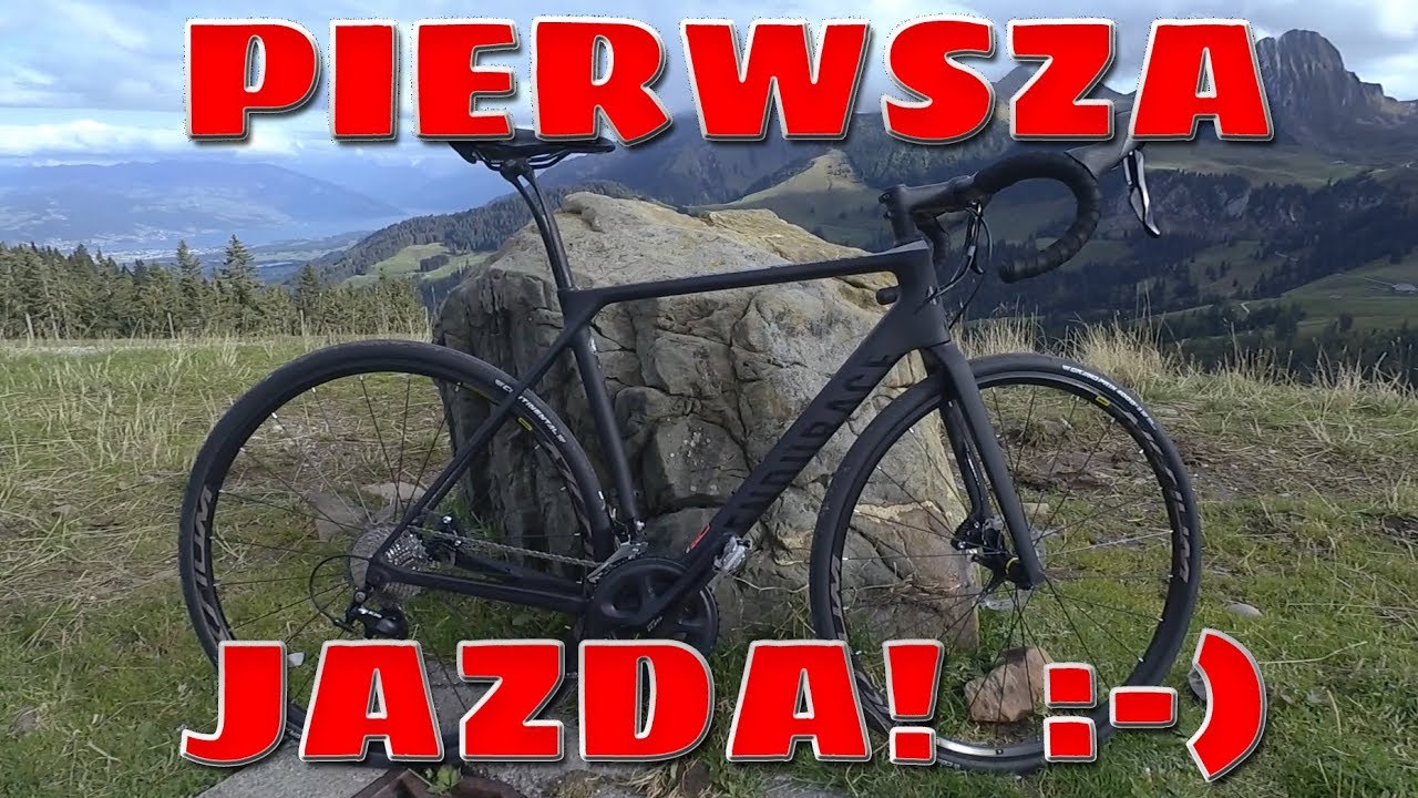 PIERWSZA JAZDA - ROWER SZOSOWY - CANYON ENDURACE CF SL DISC 8.0 (2017)  [DB #24]