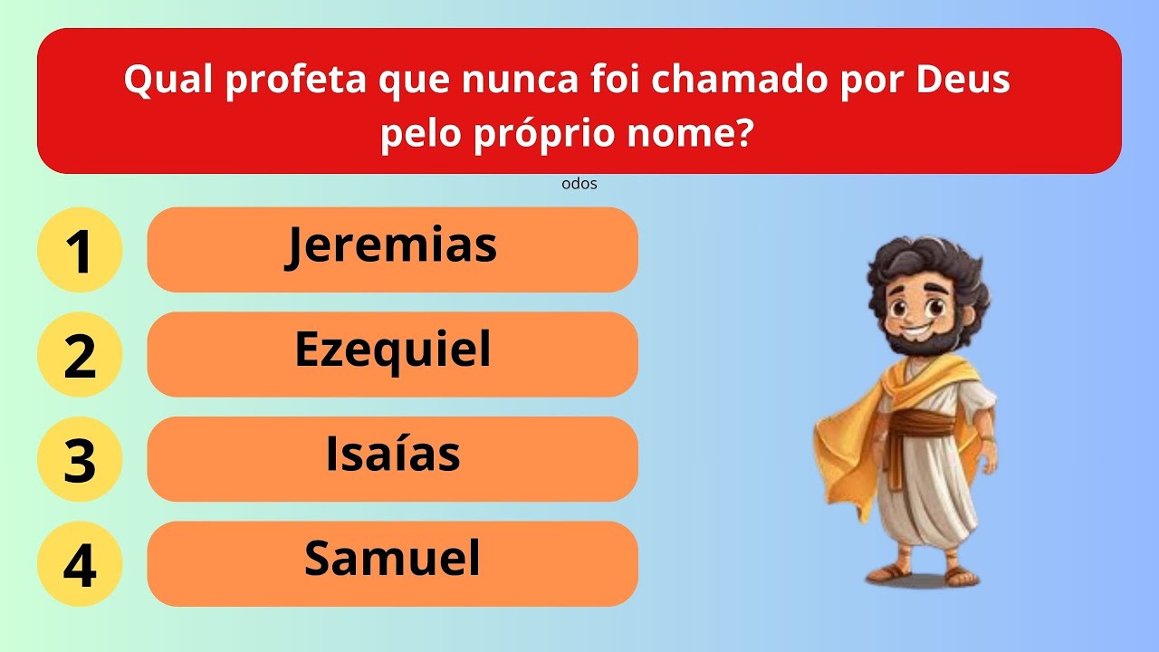 15 Perguntas Bíblicas - Nível médio e difícil - BOM DE BÍBLIA