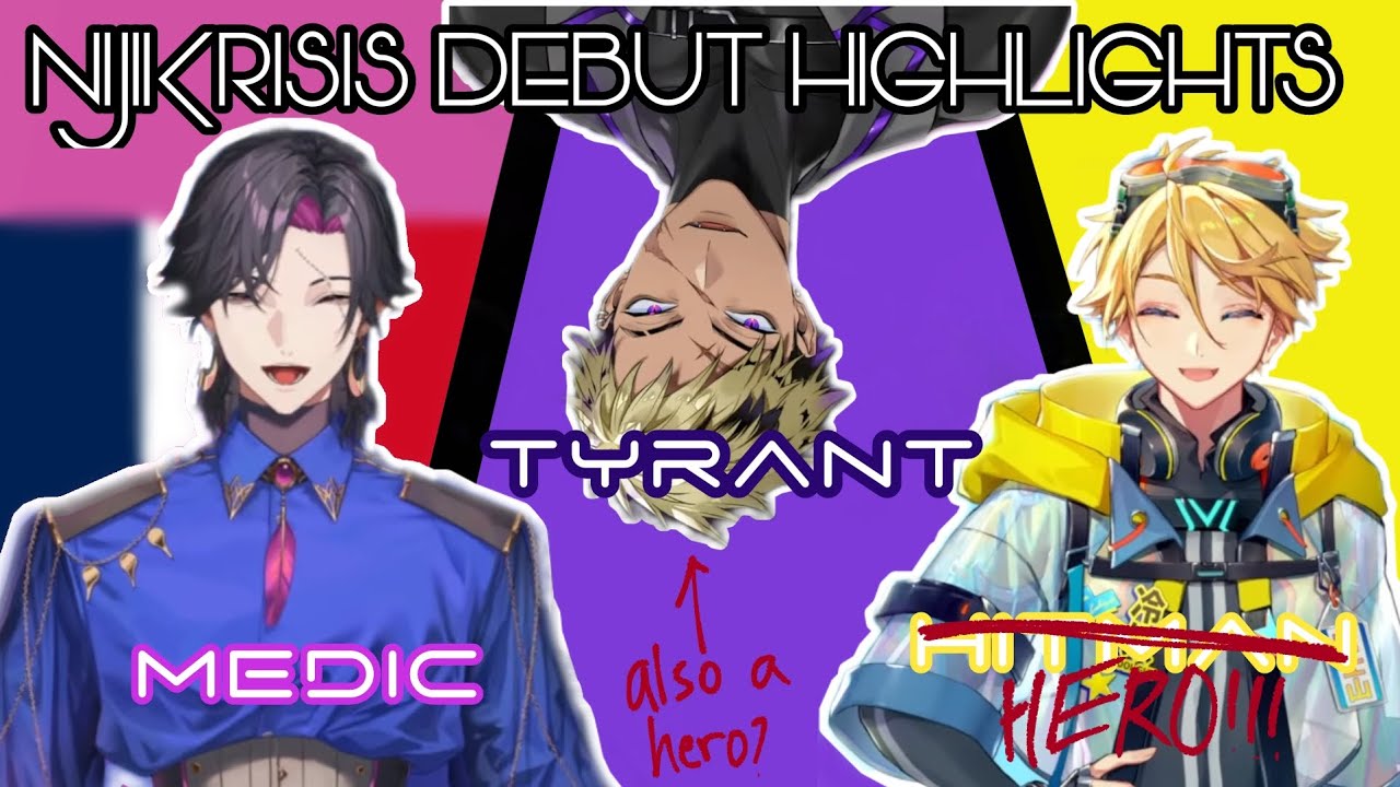 WELCOME TO NIJISANJI KRISIS! (Debut Highlights) || 【NIJISANJI EN NIJIKrisis】