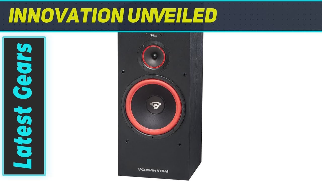 Immersive Audio Delight: Cerwin Vega SL-12 3-Way Floor Speaker Review
