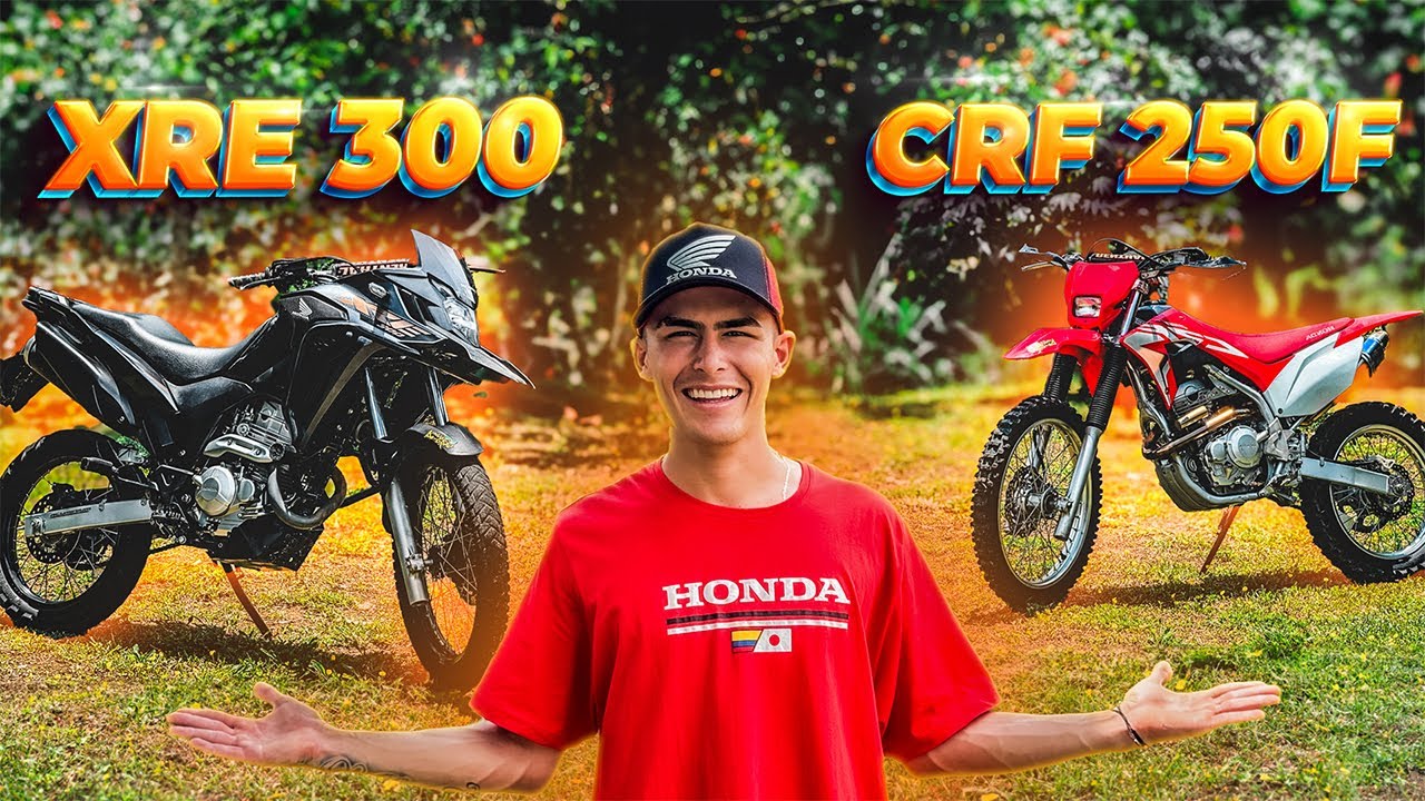 Mis 2 JUGUETES😍🔥XRE 300 y CRF 250F, el COMBO PERFECTO??🤔