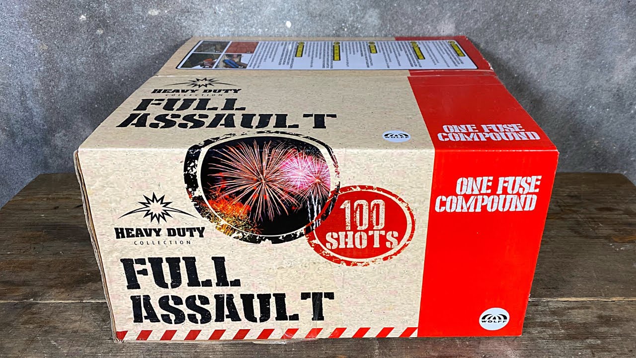 Full Assault | 100 shots | Wolff Vuurwerk