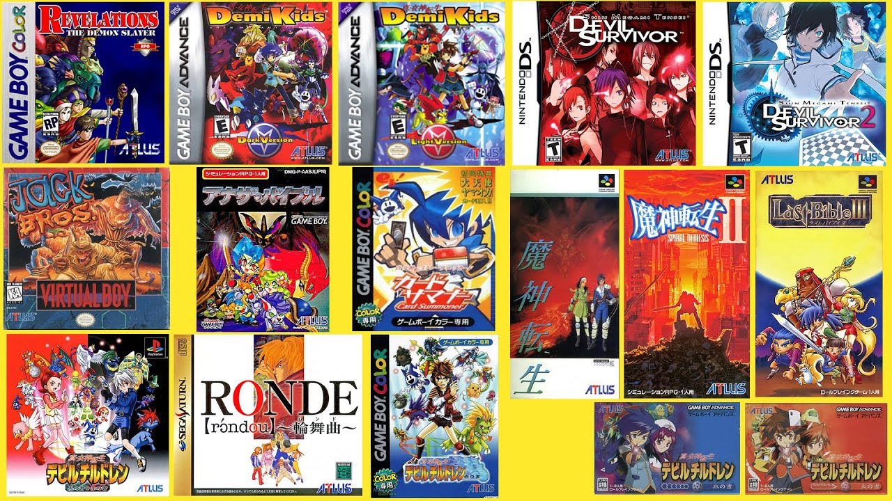 Shin Megami Tensei Retrospective - Part 4 - Majin Tensei, Last Bible, DemiKids and more!