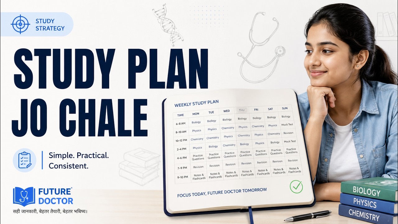 How to Make a NEET 2027 Study Plan That You'll Actually Follow (Backed by Science)