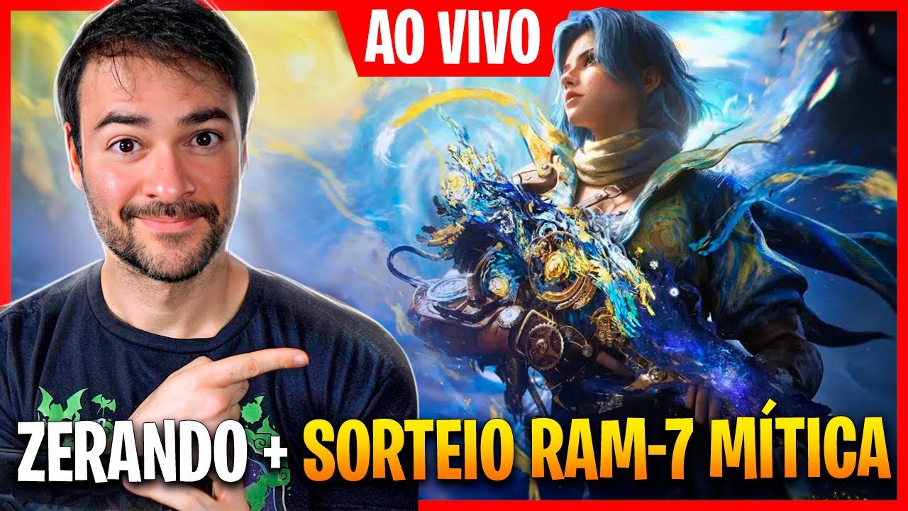 🔴 ZERANDO + SORTEIO da ROLETA RAM-7 Mítica no COD Mobile | LIVE AO VIVO
