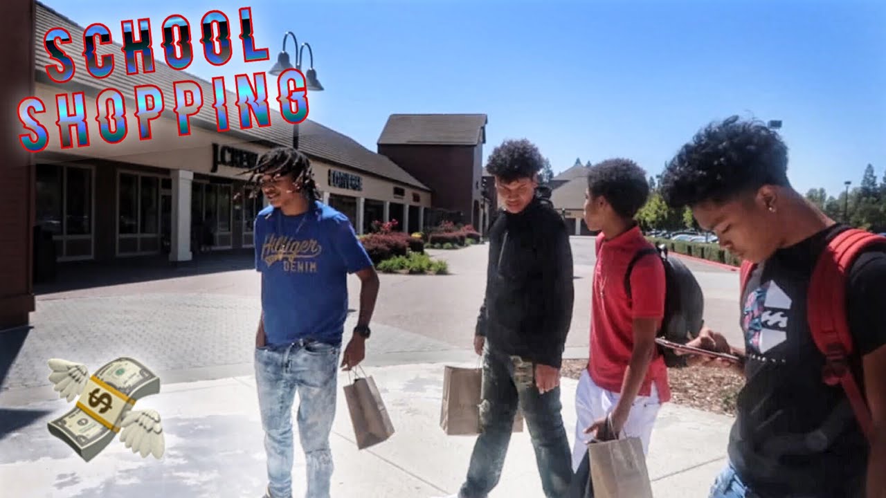 Back To School Shopping Vlog🔥🤘🏽