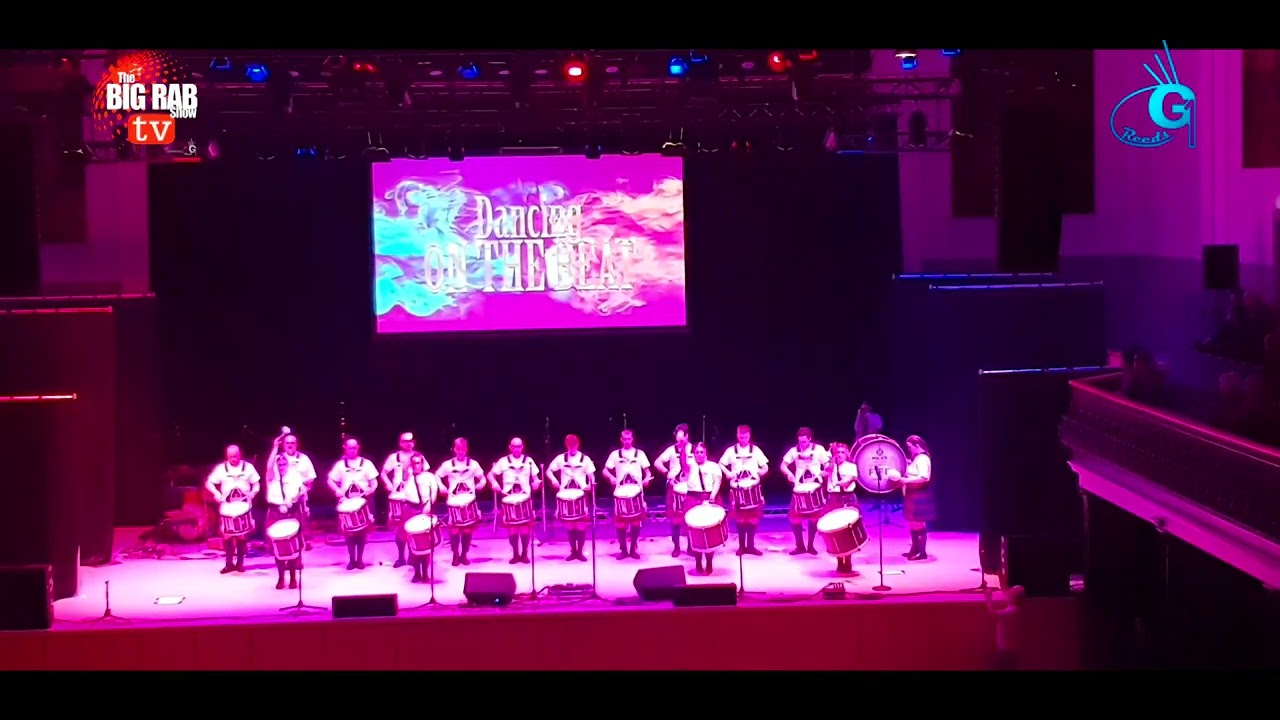 Dancing on the beat . Fife police  Salute to Max Rayne