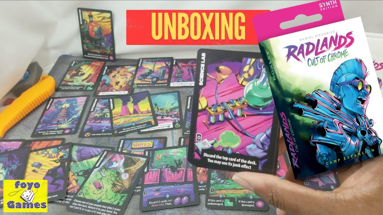 RadLands - Cult of Chrome - UnBox & Read