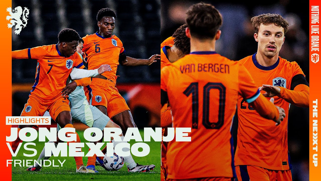 Friendly win in Almelo! ✔️ | Highlights Jong Oranje - Mexico