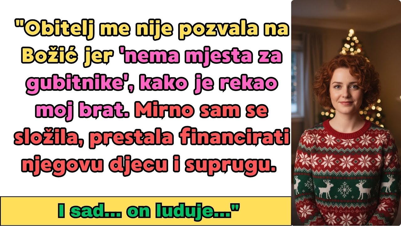 Obitelj Me Nije Pozvala na Božić Jer Je 