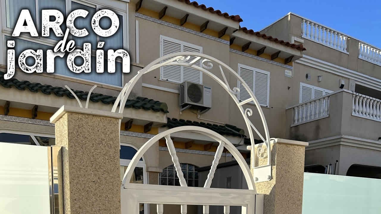 ARCO DE JARDIN / ARCO DOBLE EN HIERRO